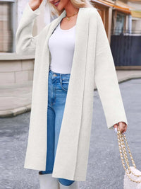 Open Front Longline Coat