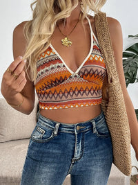 Halter Neck Short Cami