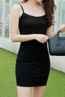 Scoop Neck Mini Cami Dress