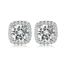 2.4 Carat Moissanite Stud Earrings