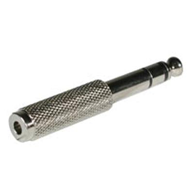 6.3Mm Male to 3.5Mm Female Audio Adapter - Premium Stereo Headphone Connection