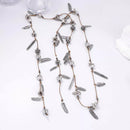 Leaf Chain Layered Necklace