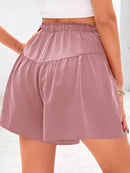 Full Size Casual Drawstring High Waist Relaxed Shorts Plus Size - Store 42