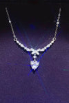 1 Carat Moissanite Necklace in 925 Sterling Silver with Certificate - Elegant Gift - Store 42