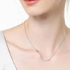 Elegant Cross Moissanite Necklace in 925 Sterling Silver with 18K Gold-Plating, 0.3 Ct - Store 42