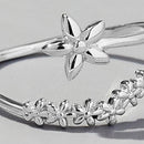 Elegant 925 Sterling Silver Flower Ring for Women - Stylish Floral Design Jewelry - Store 42