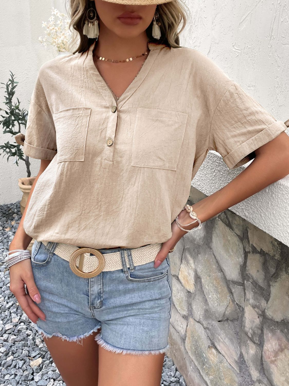 Beige / S