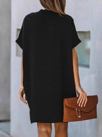 V-Neck Short Sleeves Dress
