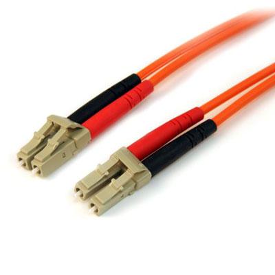 3' LC to LC Duplex Multimode Fiber Patch Cable - Reliable, High-Speed Networking Connection