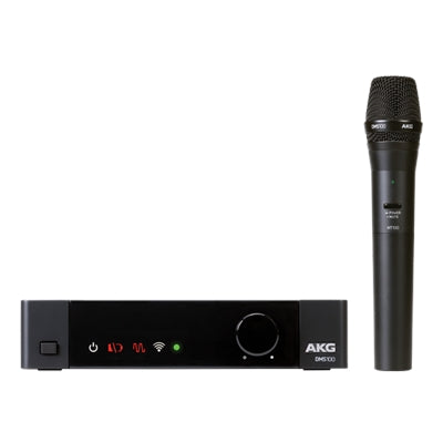 AKG DMS100 Wireless Microphone System - High-Performance Vocal Set for Professional Use