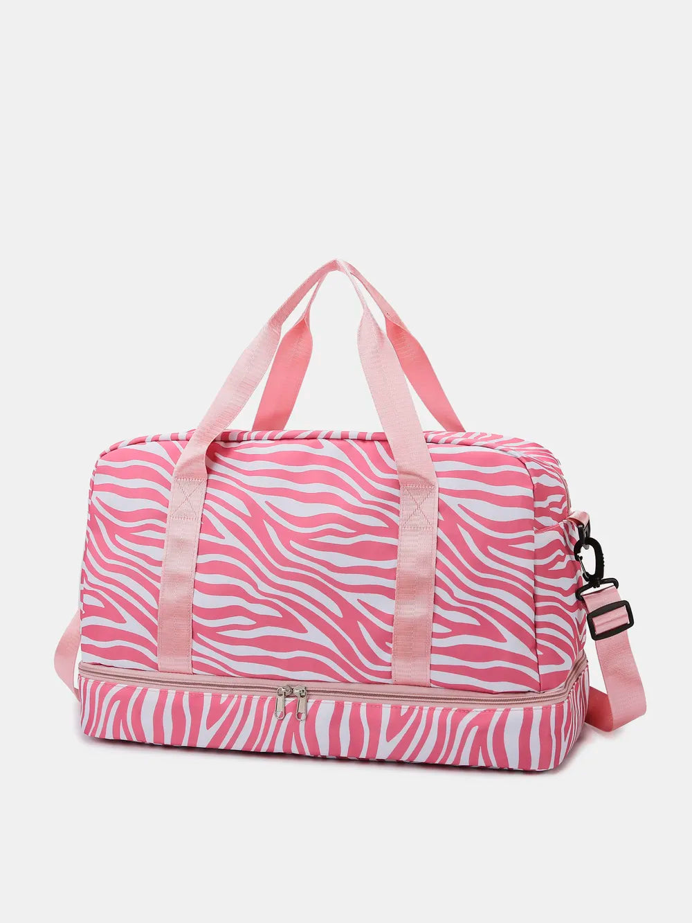 Oversized Oxford Cloth Leopard Print Travel Bag - Stylish and Functional Luggage Companion
