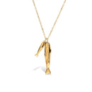 Elegant 18K Gold-Plated Minimalist Pendant Necklace for Modern Sophistication - Store 42