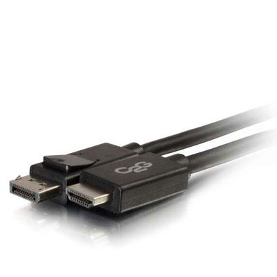 6Ft DisplayPort to HDMI Adapter Cable - High-Quality Video & Audio Streaming for All Devices