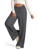 Full Size Drawstring Relaxed Fit Wide Leg Pants Plus Size - Store 42