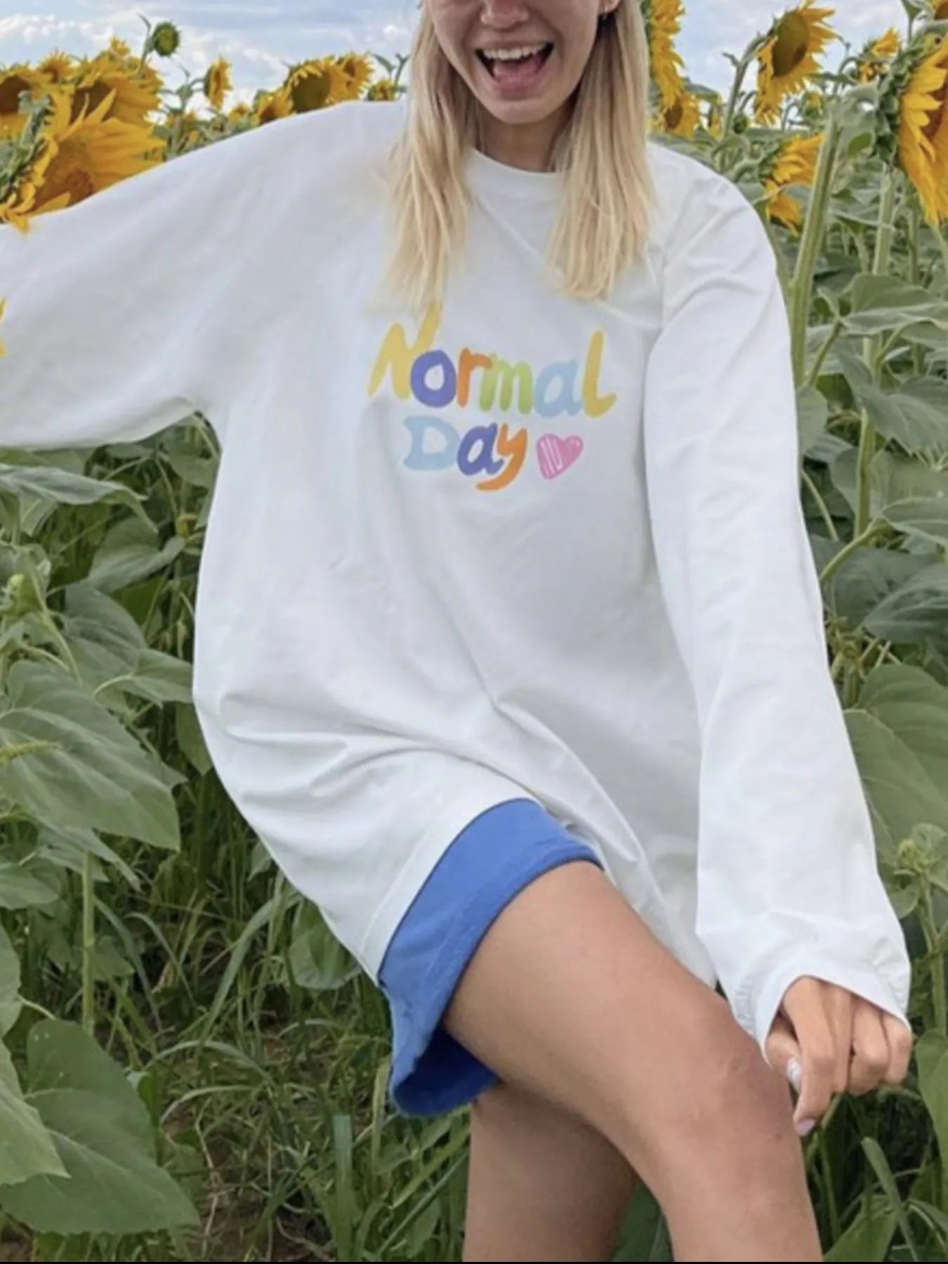Normal Day Long Sleeve T-Shirt