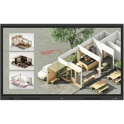 LG CreateBoard 55" Touchscreen Display - 4K UHD, Android 14, 400 Nit Brightness, HDMI, Bluetooth