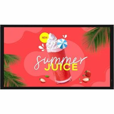 55" LG Outdoor LCD Display - 3500 Nit Brightness, 1080p, WebOS 6.1, Wireless & Bluetooth Connectivity