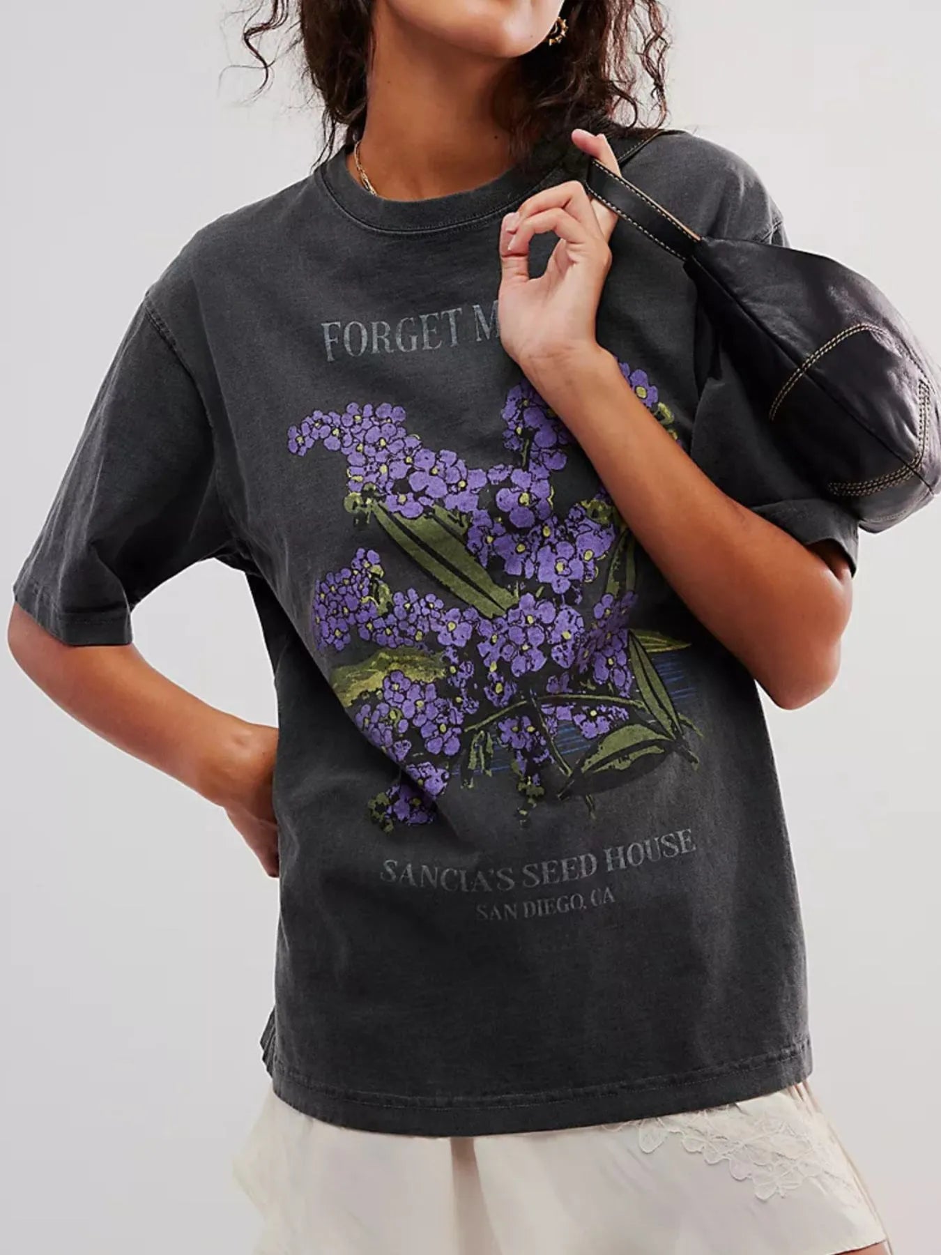 Graphic Round Neck Half Sleeve T-Shirt