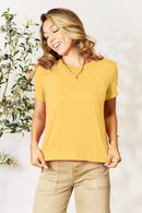 Basic Bae Bamboo Full Size Round Neck Short Sleeve T-Shirt Plus Size