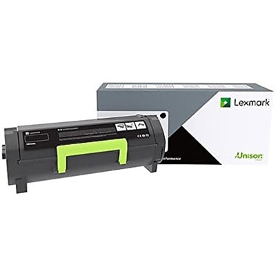 Lexmark 58D1X00 High Yield Black Toner Cartridge - Exceptional Print Quality for Reliable Performance
