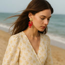 18K Gold-Plated Stainless Steel Drop Earrings Gold One Size