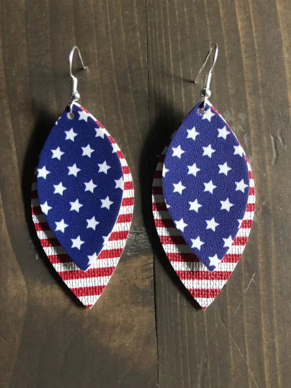 Elegant PU Leather Leaf Dangle Earrings - Stylish Alloy Jewelry for Chic Outfits