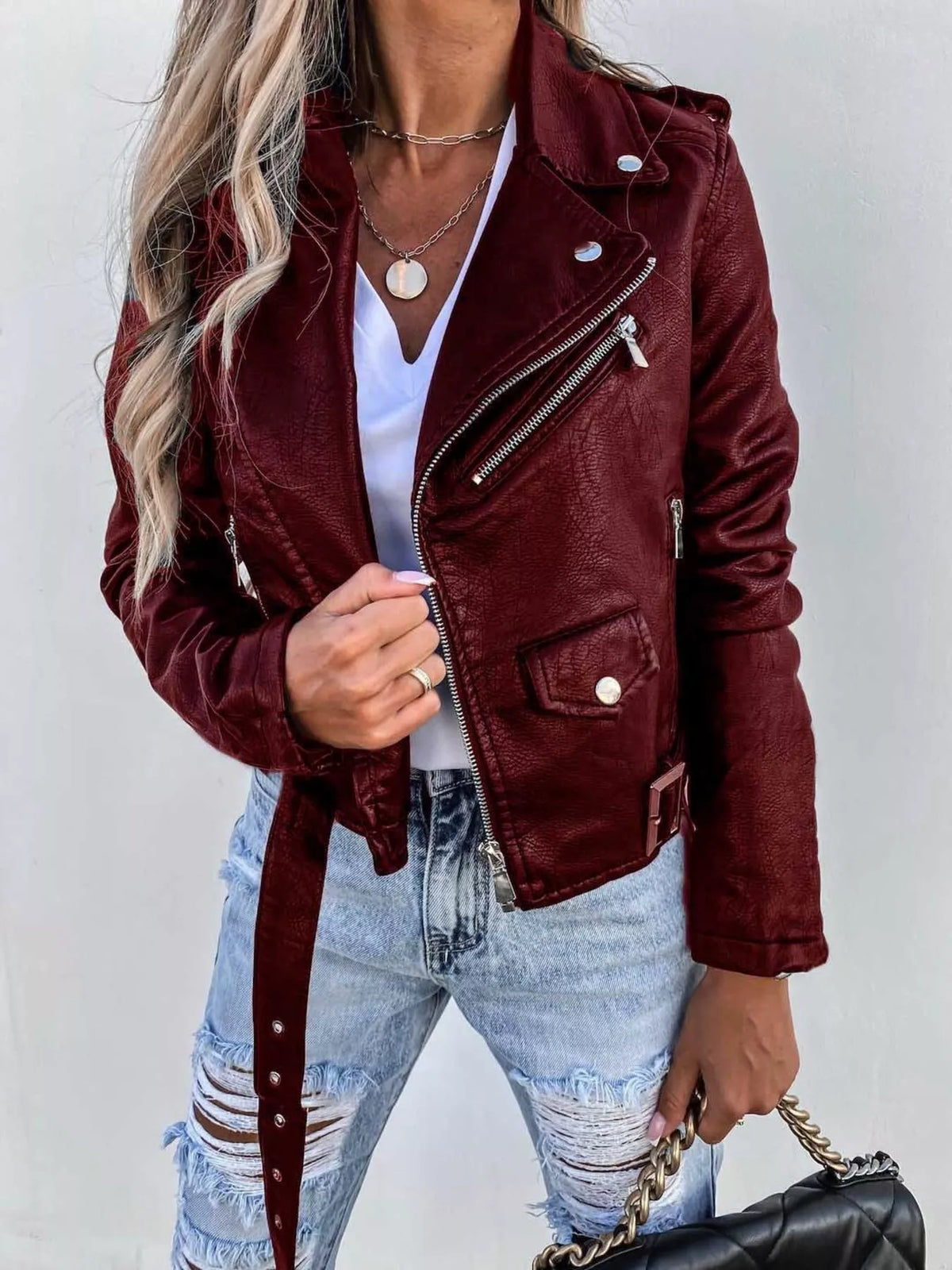 Burgundy / S