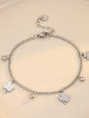 Elegant Stainless Steel Four Leaf Clover Bracelet - Hypoallergenic Good Luck Charm in Gold/Silver - Store 42