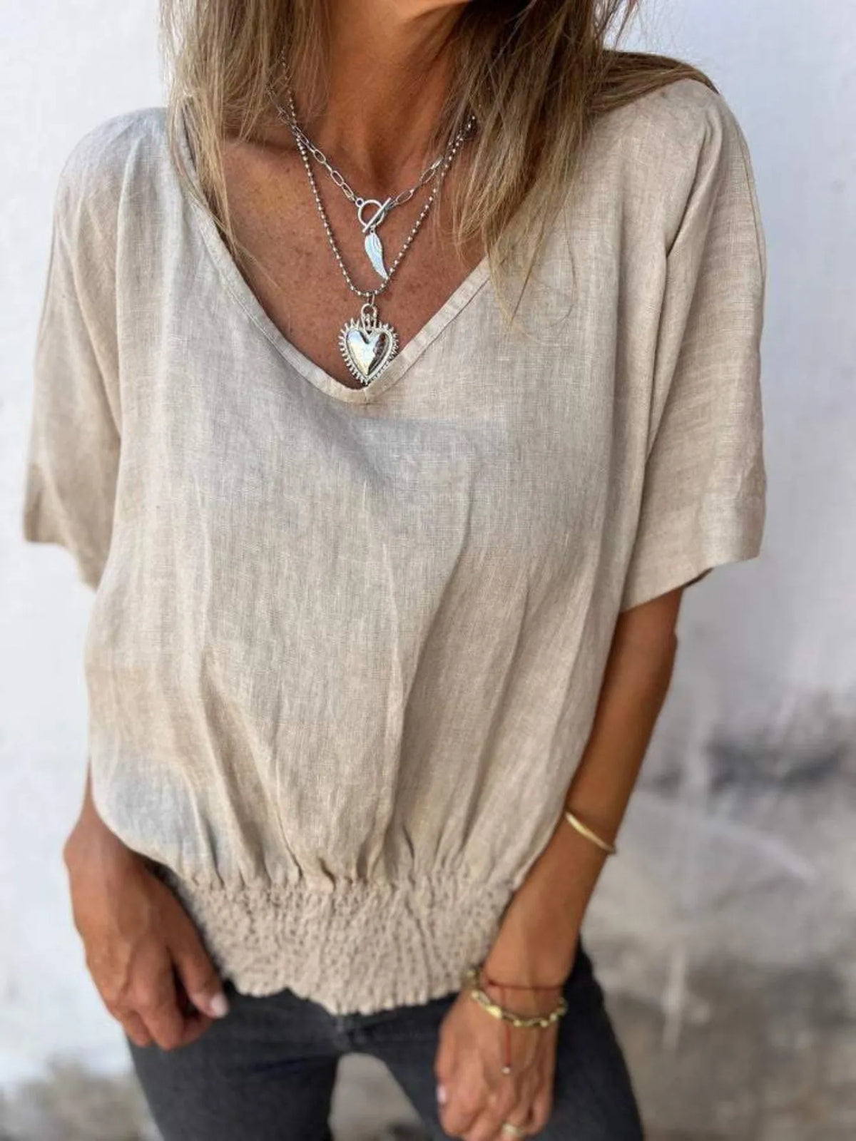Beige / S
