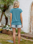 Round Neck Short Sleeve T-Shirt