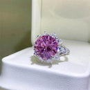 10 Carat Moissanite Zircon 925 Sterling Silver Ring - Store 42