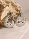 Elegant 18K Gold-Plated Stainless Steel Teardrop Earrings - Dainty Chic Jewelry - Store 42