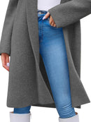 Open Front Longline Coat