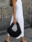 Ruffled V-Neck Maxi Dress