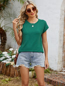 Round Neck Short Sleeve T-Shirt