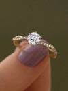 Elegant 925 Sterling Silver Ring with Inlaid Zircon – Luxury and Versatility for Every Occasion - Store 42