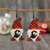 Handcrafted Wooden Gnome Dangle Earrings, 2.9 In - Unique Alloy and Wood Jewelry - Store 42