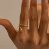 18K Gold-Plated Adjustable Snake Wrap Ring with Charming Serpent Design for Women - Store 42