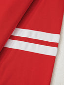 Stripe Round Neck Long Sleeve Sweatshirt