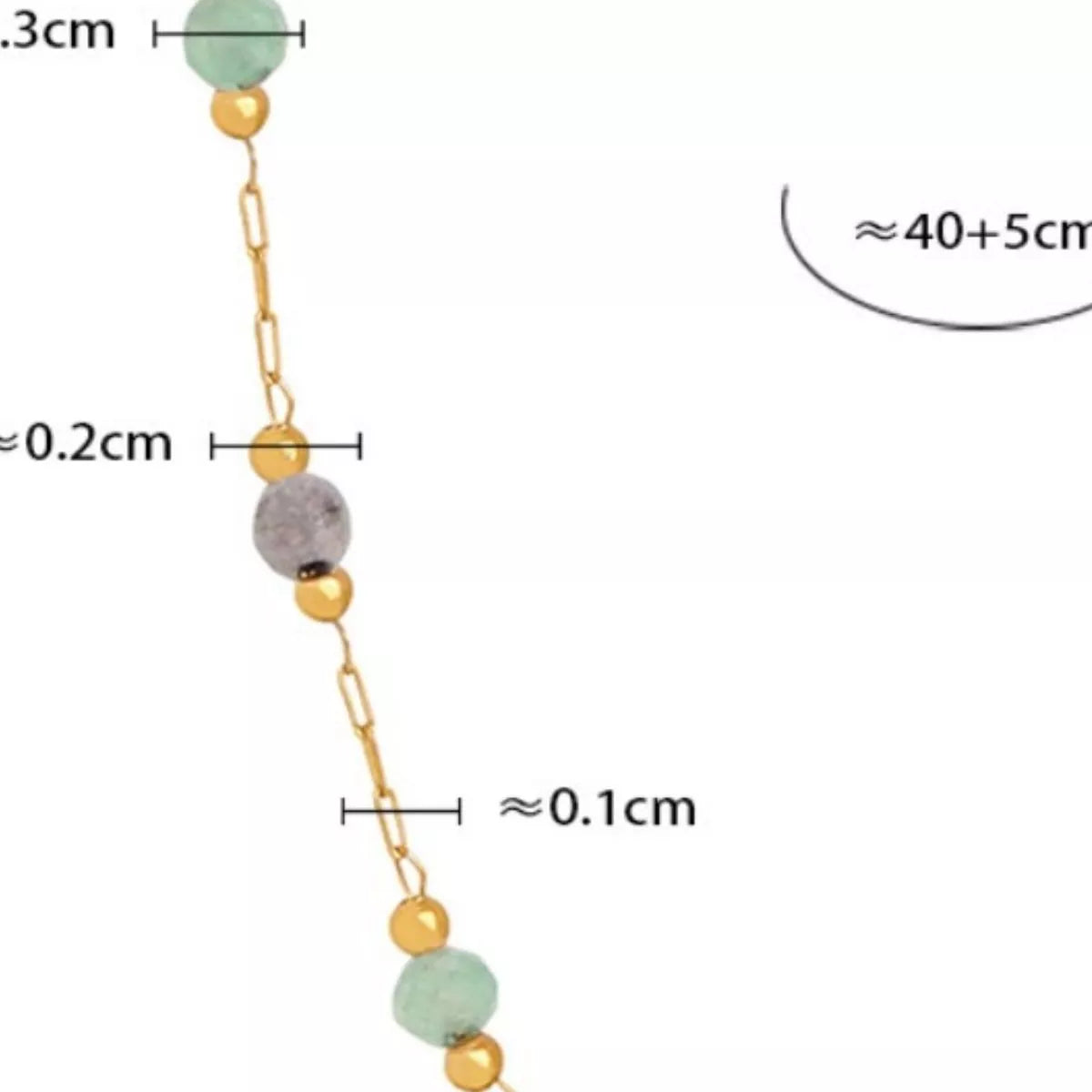 18K Gold-Plated Titanium Steel Necklace