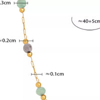 18K Gold-Plated Titanium Steel Necklace