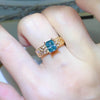 1 Carat Moissanite Ring in 925 Sterling Silver with Certificate - Elegant Jewelry - Store 42
