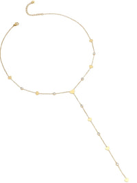 18K Gold-Plated Heart Necklace with Zircon Accent | Elegant Stainless Steel Jewelry - Store 42