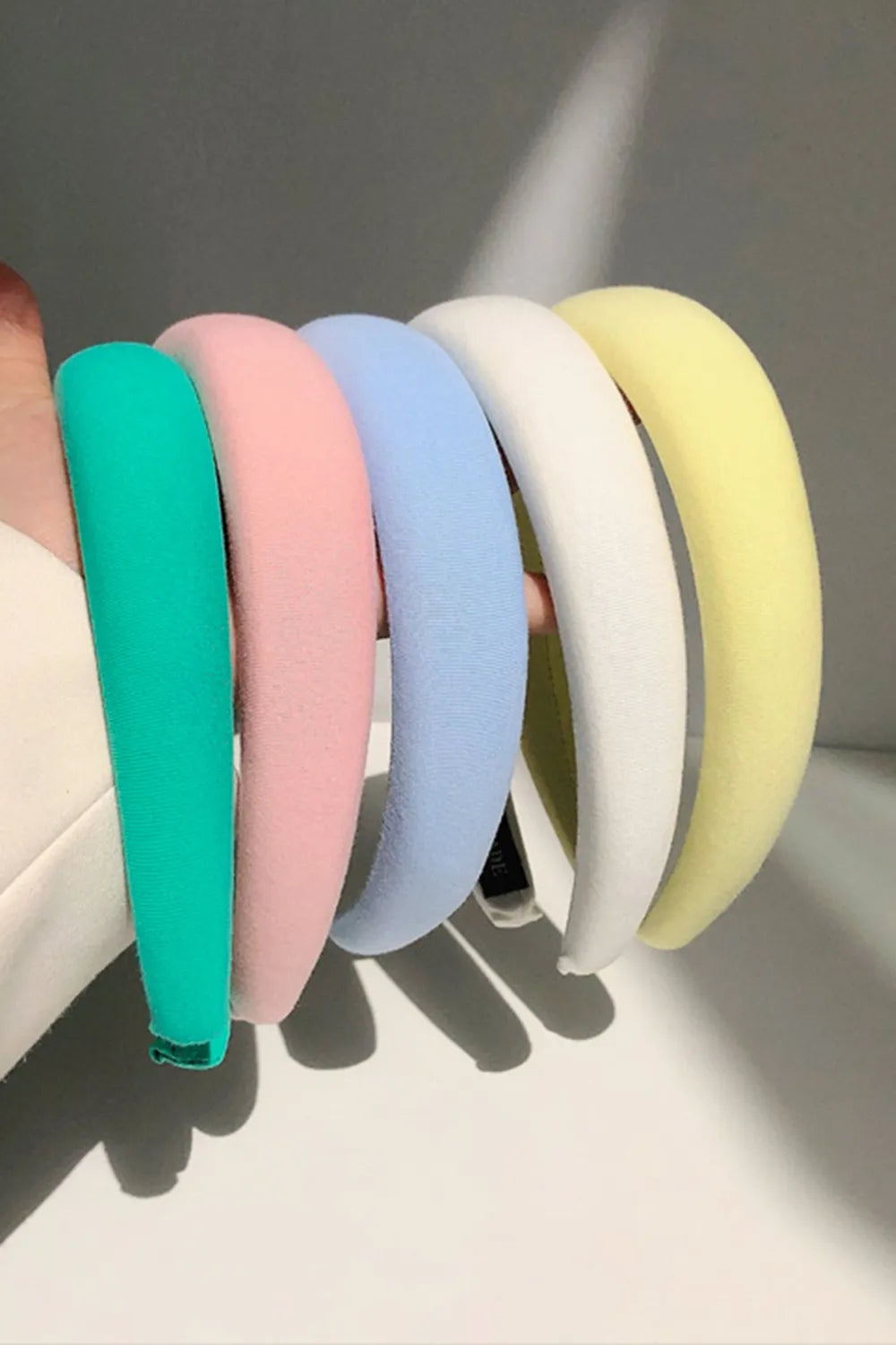 Solid Polyester Wide Headband - 1-Piece, Comfortable and Lightweight, Perfect for Everyday Wear