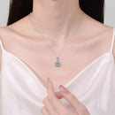 1 Carat Moissanite Zircon 925 Sterling Silver Necklace - Store 42