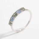 Elegant 925 Sterling Silver Rhinestone Ring - Dazzling Sparkle & Timeless Design - Store 42