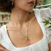 Stainless Steel Heart Pendant Necklace Silver One Size