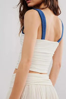 Square Neck Wide Strap Cami