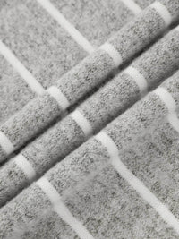 Sleek Stripe Dolman Sleeve Drop Shoulder Top - Soft Stretchy Blend, Easy Care, Imported Fashion - Store 42