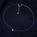 1 Carat D Color Round Moissanite Necklace in 925 Sterling Silver - Perfect Gift for Her - Store 42